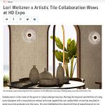 Lori Weitzner x Artistic Tile Collaboration | Interior Design | May 2019