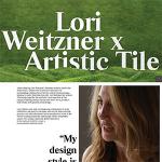 Lori Weitzner x Artistic Tile | The Artistic Digest | May 2019
